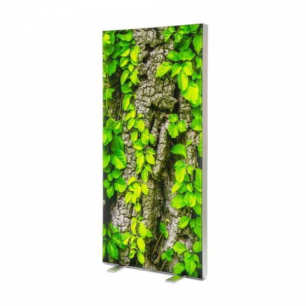 Světelný panel Brightbox Double 100 x 200 cm Stříbrná, 8 cm, oboustranný