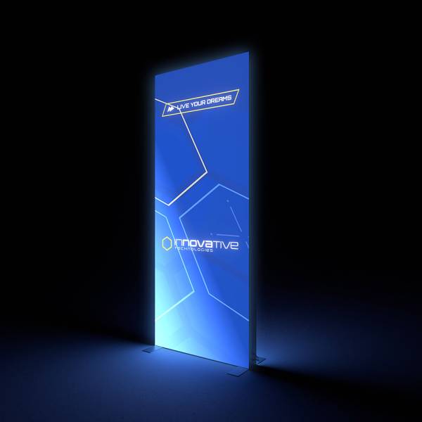 Světelná stěna Brigthtbox Pro Flex oboustranná 100 x 250 cm