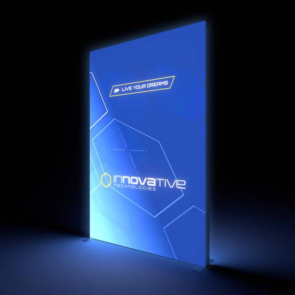 Světelná stěna Brigthtbox Pro Flex oboustranná 200 x 300 cm