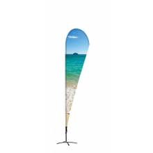 Beachflag Alu Drop 400cm Total Height