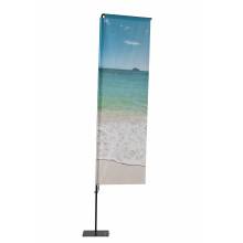 Beachflag Alu Square 240cm Total Height