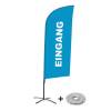 Beach Flag Alu Wind Set 310 With Water Tank Design Entrance - 5