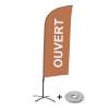 Beach Flag Alu Wind Set 310 With Water Tank Design Open - 4