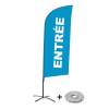 Beach Flag Alu Wind Set 310 With Water Tank Design Entrance - 10