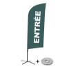 Beach Flag Alu Wind Set 310 With Water Tank Design Entrance - 11