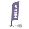 Beach Flag Alu Wind Set 310 With Water Tank Design New - 18