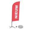 Beach Flag Alu Wind Set 310 With Water Tank Design New - 21