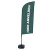 Beach Flag Alu Wind Set 310 With Water Tank Design Sign In Here - 15