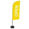 Beach Flag Alu Wind Set 310 With Water Tank Design Open - 36