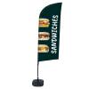 Beach Flag Alu Wind Set 310 With Water Tank Design Sandwiches - 5