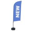 Beach Flag Alu Wind Set 310 With Water Tank Design New - 31