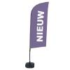 Beach Flag Alu Wind Set 310 With Water Tank Design New - 53