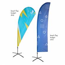 Beachflag vlajka ekonomická Kapka / Křídlo - L
