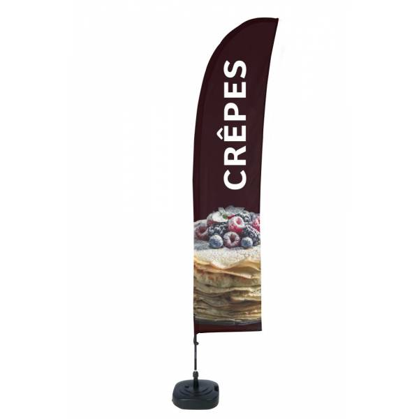 Beach Flag Budget Set Wind velký Pancakes French ECO