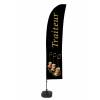 Beach Flag Budget Set Wind Large Caterer French - 0