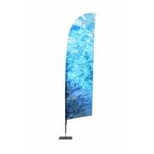 Tisk pro reklamní vlajku tvaru křídla L - 770x2780 mm
