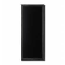 Dřevěná tabule pro psaní křídovými fixy 56x120, černá