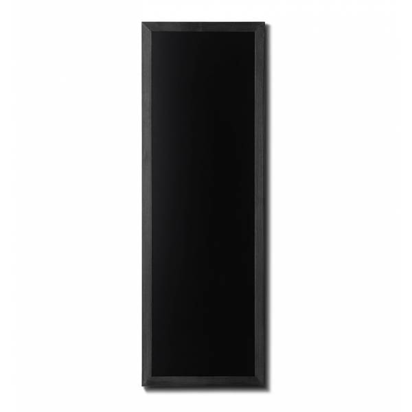 Dřevěná tabule pro psaní křídovými fixy 56x150, černá