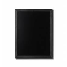 Dřevěná tabule pro psaní křídovými fixy 60x80, černá