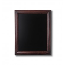 Dřevěná tabule pro psaní křídovými fixy 30x40, tmavě hnědá