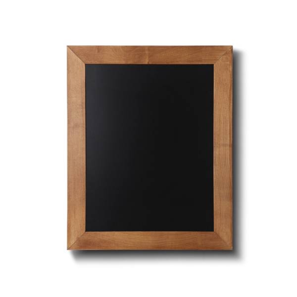 Dřevěná tabule pro psaní křídovými fixy 30x40, světle hnědá