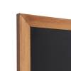 Dřevěná tabule 70x90, černá - 31