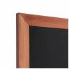 Dřevěná tabule 35x150, tmavě hnědá - 32