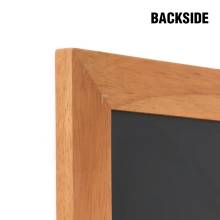Dřevěná tabule pro psaní křídovými fixy 56x150, světle hnědá
