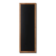 Dřevěná tabule pro psaní křídovými fixy 56x150, světle hnědá