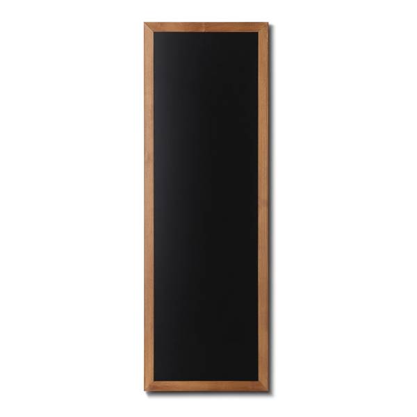 Dřevěná tabule pro psaní křídovými fixy 56x150, světle hnědá
