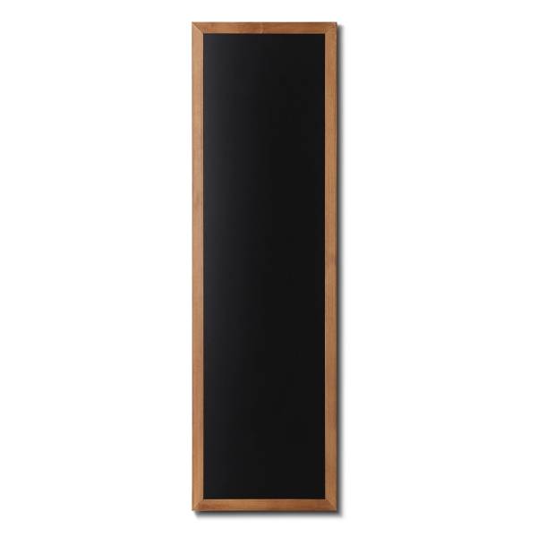 Dřevěná tabule pro psaní křídovými fixy 56x170, světle hnědá