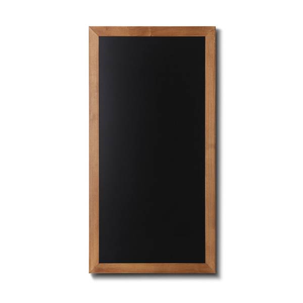 Dřevěná tabule pro psaní křídovými fixy 56x100, světle hnědá