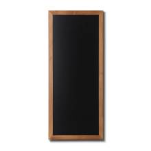 Dřevěná tabule pro psaní křídovými fixy 56x120, světle hnědá