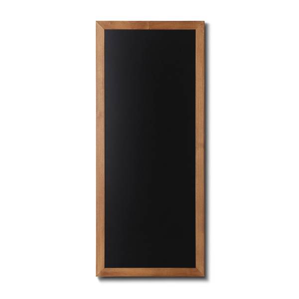 Dřevěná tabule pro psaní křídovými fixy 56x120, světle hnědá