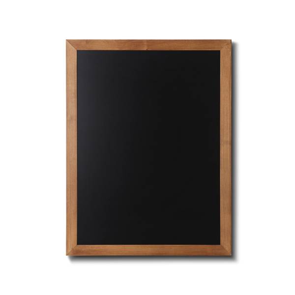 Dřevěná tabule pro psaní křídovými fixy 60x80, světle hnědá