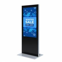 Digitální tenký totem s monitorem Samsung