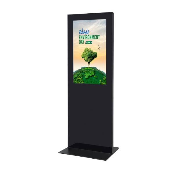 Digitální tenký totem Slim s monitorem Samsung