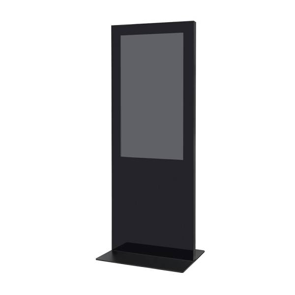 Digitální totem tenký 50" jednostr. RAL9005JS černý, bez monitoru