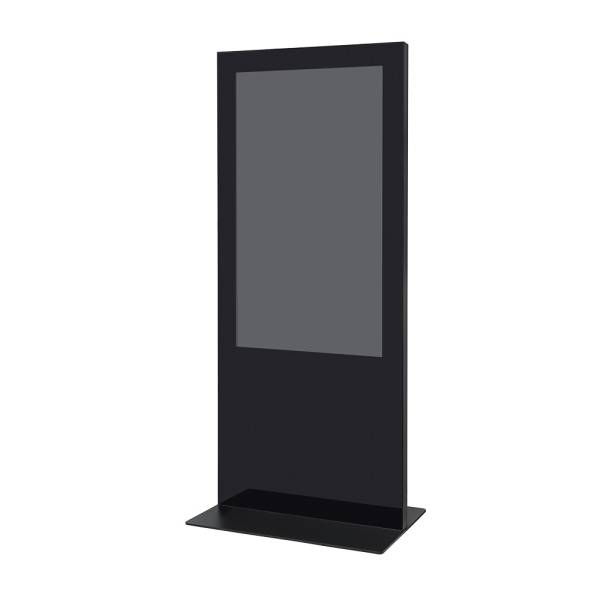 Digitální totem tenký 55" jednostr. RAL9005JS černý, bez monitoru