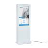 Digitální totem standard 55" jednostr. RAL9003 bílý, s monitorem - 0