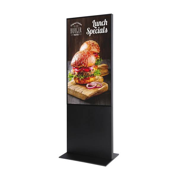 Digitální totem Smart Line s monitorem Samsung 55", černá barva