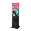 Digitální totem Smart Line s Kapsou 6 x A4, černá barva - 0