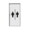 Textilní tištěná dekorace dveří Door Wrap 80 Hygiene Facilities - 3