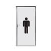 Textilní tištěná dekorace dveří Door Wrap 80 Hygiene Facilities - 5