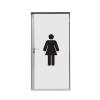 Textilní tištěná dekorace dveří Door Wrap 80 Hygiene Facilities - 0