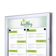 Topkarta pro Uzamykatelnou menu vitrínu, rozměr 45 x 10 cm
