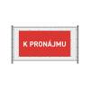 Standardní banner na plot Design K pronájmu - 1