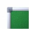 Textilní tabule SCRITTO, zelená, 1200 x 1800mm - 1