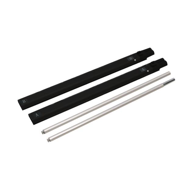 Prodlužovací sada FlexFrame +50 cm Černá (Šířka 100 cm)