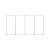 Stěna FlexFrame 150 x 200 cm Černá - 103